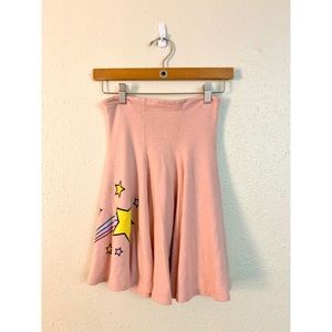 Wildfox Skater Skirt Shooting Star Detail